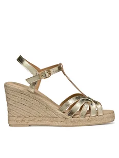 Geox Espadryle D Gelsa D55TPA 000CF C2012 Złoty - Espadryle damskie - miniaturka - grafika 1
