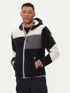 Napapijri Polar Yupik NP0A4GNS Czarny Regular Fit - Bluzy męskie - miniaturka - grafika 1