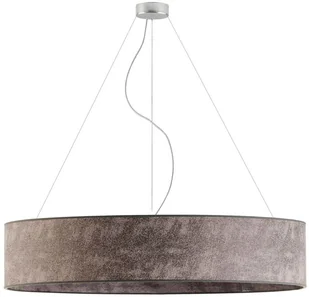 Lampa wisząca do sypialni PORTO fi - 100 cm - kolor szary melanż - Lampy sufitowe - miniaturka - grafika 1