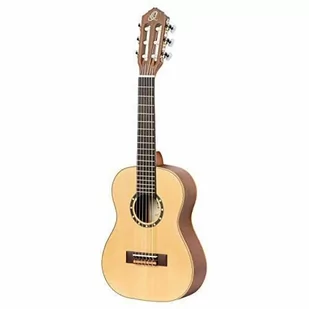 Ortega Guitars Gitara Koncertowa W Rozmiarze 1/4 – Dla Leworęcznych – Seria Rodzinna – Łącznie Z Torbą Gigbag – Mahoń/Koc Świerkowy (R121-1/4-L) - Gitary akustyczne - miniaturka - grafika 1