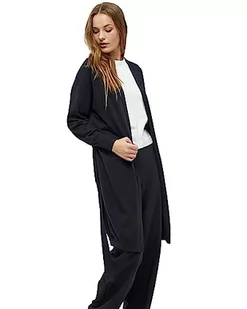 Peppercorn Damski kardigan z długim dzianiny Tana, czarny, L, Black, L - Swetry damskie - miniaturka - grafika 1