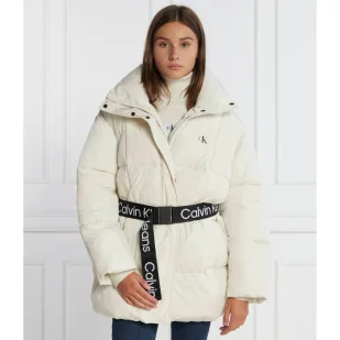 CALVIN KLEIN JEANS Kurtka PUFFER | Regular Fit - Kurtki damskie - miniaturka - grafika 1