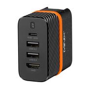 Pozostałe akcesoria sieciowe - Minix P4K Wall Charger Hub Power Supply Adapter, 2*USB 3.2, 4K@30Hz UHD Port, PD60W Fast Charging Type-C Port - miniaturka - grafika 1