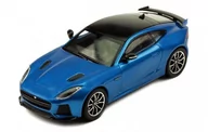 Samochody i pojazdy dla dzieci - Ixo Models Jaguar F-Type Svr 2016 Blue Metallic 1:43 Moc297 - miniaturka - grafika 1