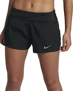 Nike ECLIPSE szorty 2 w 1, damskie, 895813 Czarny/Czarny L - Spodenki damskie - miniaturka - grafika 1