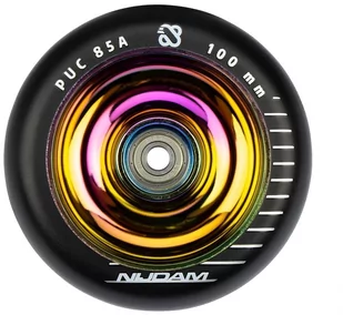 Kółka do hulajnogi wyczynowej Neo Chrome Nijdam 100mm x2 - Akcesoria do skatingu - miniaturka - grafika 1