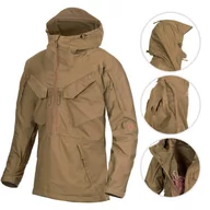Odzież trekkingowa damska - Kurtka turystyczna męska Anorak Helikon-Tex PILGRIM® Coyote - miniaturka - grafika 1