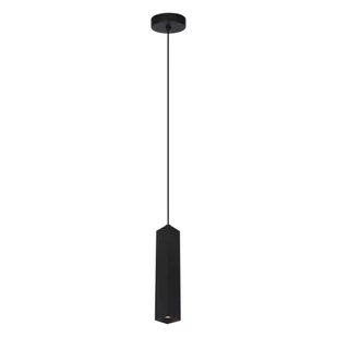 Tecno lampa wisząca 1xGU10 czarna PND-37492-1-BK - Lampy sufitowe - miniaturka - grafika 1