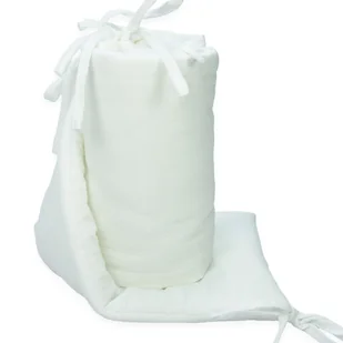 OCHRANIACZ 180x30 DO ŁÓŻECZKA MUŚLINOWY PREMIUM Kerstin - Ochraniacze do łóżeczka - miniaturka - grafika 1