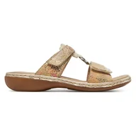 Klapki i japonki damskie - Klapki Rieker 659X6-90 - miniaturka - grafika 1