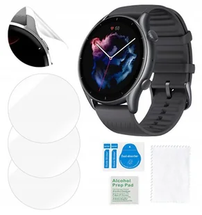 Folia hydrożelowa do Amazfit GTR 3 ochronna na ekran 3 sztuki - Akcesoria do smartwatchy - miniaturka - grafika 1