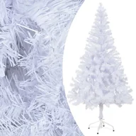 Choinki - vidaXL vidaXL Sztuczna choinka z lampkami LED i bombkami, 150 cm, 380 gałązek - miniaturka - grafika 1