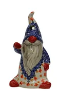 Ozdoby bożonarodzeniowe - Ceramiczny gnom skrzat Ceramika Bolesławiec - miniaturka - grafika 1