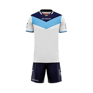 Givova, zestaw boiska do gry wielokolorowa Blau/Himmlisch XX-L - Zestawy męskiej odzieży sportowej - miniaturka - grafika 1