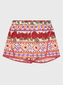 Spodenki damskie - Guess Szorty materiałowe J3GD05 WFBN0 Kolorowy Relaxed Fit - miniaturka - grafika 1