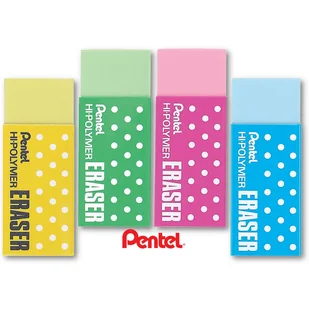 Pentel Gumka do mazania Eraser różowa - Przybory szkolne - miniaturka - grafika 2