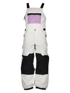 Spodnie narciarskie - Quicksilver Spodnie narciarskie "Fly High Bib" w kolorze kremowo-czarno-fioletowym - miniaturka - grafika 1