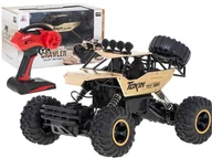Zabawki zdalnie sterowane - Samochód RC Rock Crawler 1:12 4WD METAL złoty - miniaturka - grafika 1
