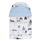 Śpiworki dla dzieci - Samiboo - Śpiworek wiosna-lato bawełniany bambino maluszek niebieski - miniaturka - grafika 1