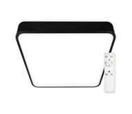 Lampy sufitowe - Top Light - LED Plafon ściemnialny LED/51W/230V czworokątna czarne + pilot - miniaturka - grafika 1