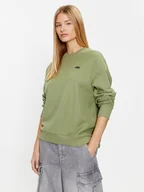 Bluzy damskie - Vans Bluza Comfycush Essential Crew VN000A6C Zielony Regular Fit - miniaturka - grafika 1