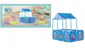 Maty piankowe - NIEBIESKI NAMIOT DLA DZIECI DUŻY DOMEK KOJEC BASEN 115x75x115 CM - miniaturka - grafika 1