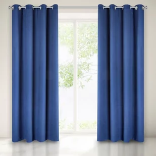 Zasłona Eurofirany Maureen 140 x 250 Przel Granat - Zasłony - miniaturka - grafika 1