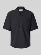 Koszule męskie - Koszula casualowa z listwą z zatrzaskami - miniaturka - grafika 1
