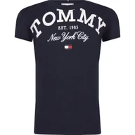 Koszulki męskie - Tommy Hilfiger T-shirt | Regular Fit - miniaturka - grafika 1