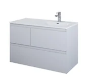 Szafki łazienkowe - Elita 168157 SZAFKA podumywalkowa SPLIT 100 3S L STONE MATT PDW - miniaturka - grafika 1