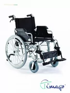 Wózki inwalidzkie - Wózek inwalidzki aluminiowy  FS 908LJQ firmy TIMAGO : Szerokość wózka - 41 cm - miniaturka - grafika 1