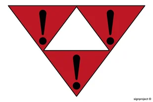 MA007 ZAKAZ STACZANIA I ODRZUTU, FN - FOLIA SAMOPRZYLEPNA; (250X167MM) - Systemy ekspozycyjne i znaki informacyjne - miniaturka - grafika 1