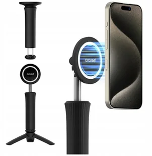 Selfie Stick Araree Magfie Pod Lite Tripod MagSafe black - Selfie stick - miniaturka - grafika 1