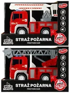 Samochody i pojazdy dla dzieci - ﻿Auto Straż Pożarna Moje Miasto Polska Wersja MEGA CREATIVE - miniaturka - grafika 1