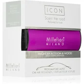 Zapachy samochodowe - Millefiori Icon Magnolia Blossom & Wood zapach do samochodu 1 szt. - miniaturka - grafika 1