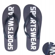 Klapki i japonki męskie - KLAPKI MĘSKIE 4F JAPONKI SPORTOWE BASEN LATO 40 - miniaturka - grafika 1