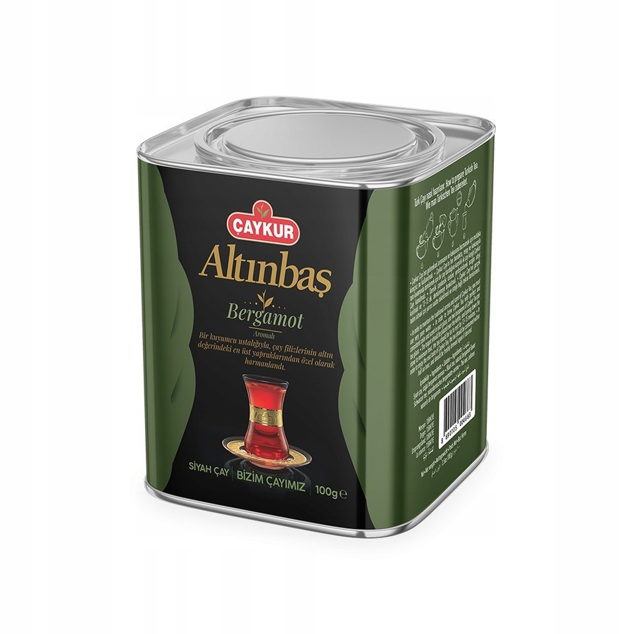 Herbata turecka czarna liściasta Caykur Altinbas Earl Grey - 100 g