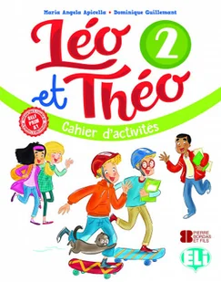Leo et Theo 2. Ćwiczenia + CD - Książki do nauki języka francuskiego - miniaturka - grafika 1