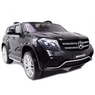 Import SUPER-TOYS MERCEDES GLS 63, 4 SILNIKI, 2X12 V HL228 HL-228-LAKIER-CZARNY - Pojazdy elektryczne dla dzieci - miniaturka - grafika 1