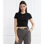 Koszulki i topy damskie - HUGO T-shirt Deluisa_1 | Cropped Fit - miniaturka - grafika 1
