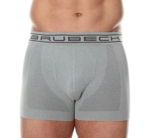 Brubeck Bokserki męskie Comfort Cotton szare r. S BX00501A - Majtki męskie - miniaturka - grafika 1