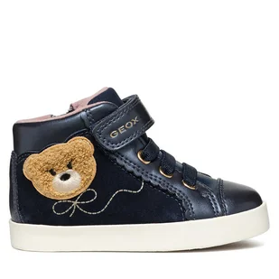 Sneakersy Geox B Kilwi Girl B46D5A 022NF C4021 M Granatowy - Buty dla dziewczynek - miniaturka - grafika 1