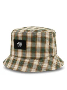 Vans Kapelusz Vans Patch Bucket VN0A7S96BDX1 Zielony - Czapki męskie - miniaturka - grafika 1