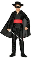 Stroje karnawałowe - Strój dla dzieci, Mały Zorro, rozmiar 104 - miniaturka - grafika 1