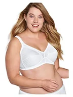 Biustonosze - Naturana Damski biustonosz z miękkimi miseczkami, biały, 75A - miniaturka - grafika 1