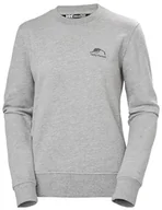 Bluzy damskie - Helly Hansen Damska bluza z grafiką W Nord, 953 szary melanż, S - miniaturka - grafika 1