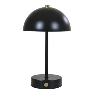 Lampa stołowa LED w kolorze czerni z połyskiem (wysokość 25 cm) Holt – House Nordic - Noże stołowe - miniaturka - grafika 1