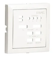 Sterowniki i przekaźniki - EFAPEL AQUARELLA ELEMENT CENTRALNY DO STEROWNIKA DŹWIĘKU GRAFIT 90708 TIS - miniaturka - grafika 1