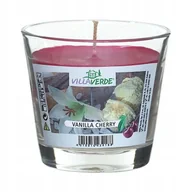 Świece - ŚWIECA W SZKLE ZAPACHOWA WANILIA Z WIŚNIĄ - miniaturka - grafika 1
