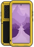 Etui i futerały do telefonów - LOVE MEI Etui Pancerne Powerful do Galaxy S24 Ultra, żółte - miniaturka - grafika 1